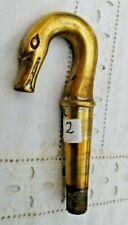 élément de robinet col de cygne en bronze 19 ème (n°2)