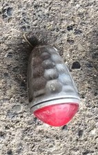 # feu aluminium martellé LUXOR velo de collection   randonneuse