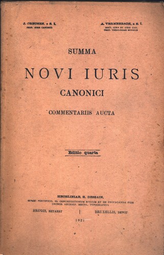 Summa novi iuris canonici - ,