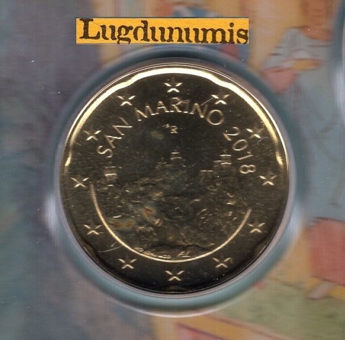 Saint marin 2018 - saint, centimes