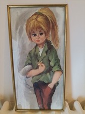 Fine art For Medium original Oil Painting On Canvas Signed by Sinsy From France 