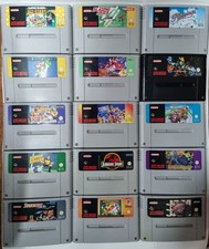 Lot 15 jeux Super Nintendo