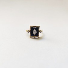 Bague ancienne vintage fait