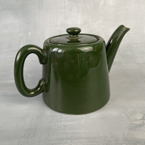 Petite théière verte