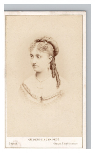 Cdv reutlinger portrait - ch., reutlinger,