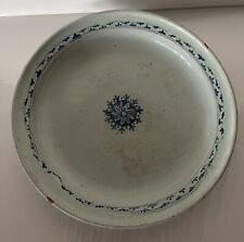 Ancien très grand plat d'apparat en faïence de ROUEN ou LILLE époque XVIIIEME