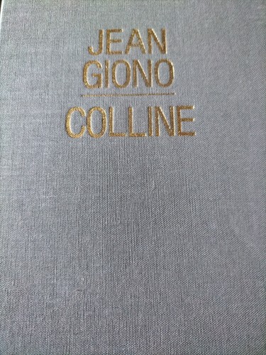 Jean giono colline - jean, "colline"