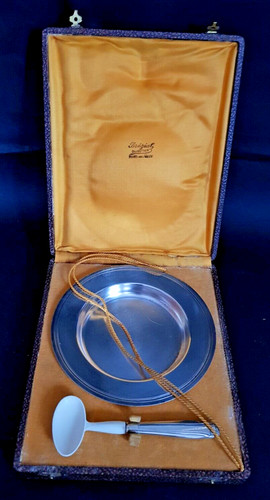 Argent coffret nouveau né - ;,