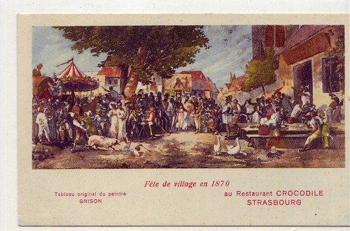 Cpa strasbourg fete de - 67,