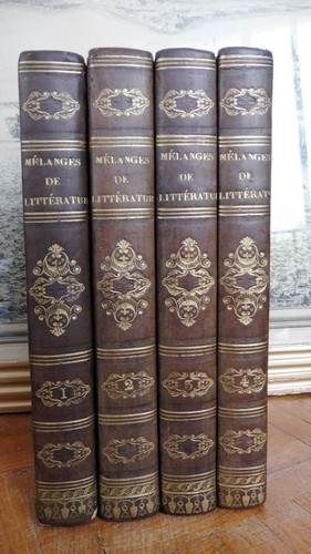 Mélanges littérature - mélanges,