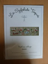 Grille Point de croix originale neuve Noël au village (La Sylphide toquée AM164)