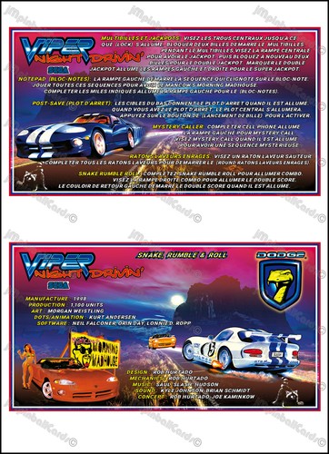 Sega viper night drivin - sega, 1998