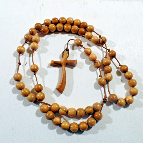 Chapelet croix bois - croix,