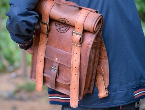 Sac dos homme vintage - dos,