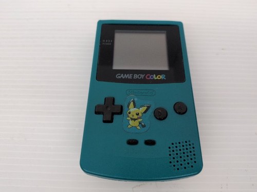 Game boy color console - game,
