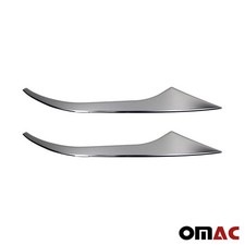 Baguette sous phare avant pour Fiat Tipo 2015-2025 en acier inox Chromé