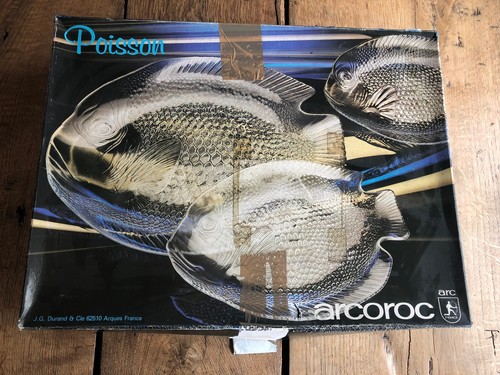 Vintage arcoroc service à - -,