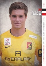 FOOTBALL carte joueur ANDREAS LEITNER équipe FC ADMIRA WACKER MODLING