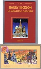 HARRY DICKSON  LA CONSPIRATION FANTASTIQUE   TT 450 ex. + Ex Libris  + FOURREAU