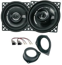 MTX TX240C Set 2 Haut Parleur 10cm Fiat Bravo 07> con Conn / Brkt Arrière