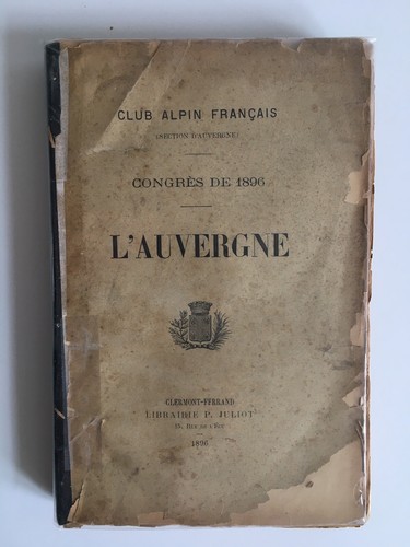 Auvergne congrès 1896 - l'auvergne,