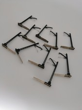 MÄRKLIN 7009 POTEAUX DE CATÉNAIRES NOIRS ANCIENS PAR DIX