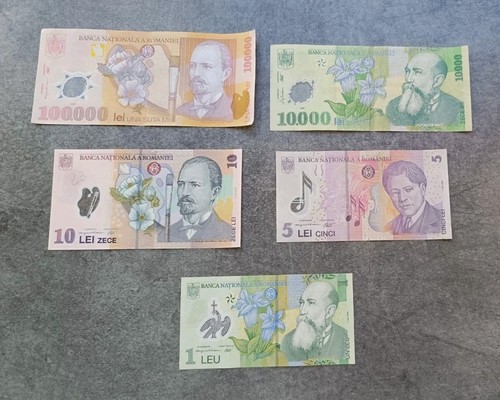 Roumanie lot billets en - lot, de
