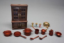 SYLVANIAN FAMILIES VINTAGE MEUBLE DE CUISINE ET NOMBREUX ACCESSOIRES – BANDAI 19