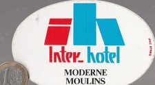 Autocollant. Hôtel. INTER