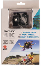 Action Cam Fontastic 4K Action Cam Caméra Numérique Noire