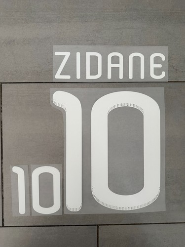 Flocage zidane maillot - zidane, #10