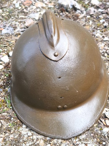 Casque adrian 1926 kaki - casque,