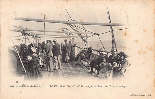 Algérie traversé pour - -,
