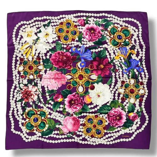 Foulard soie chanel logo - foulard,