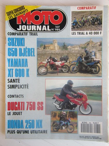 Moto journal 989 suzuki - journal,