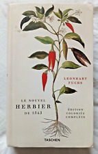 Le Nouvel Herbier de 1543 par Leonhart Fuchs ed Taschen ed Complète Coloriée