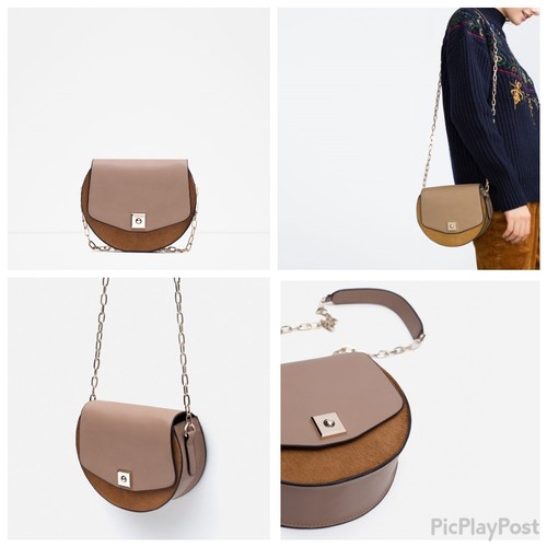 Zara detailed messenger bag - zara,