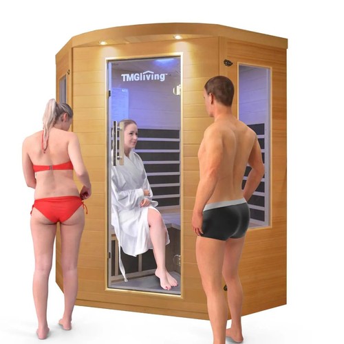 Person indoor far - ir, sauna