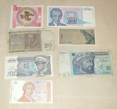Lot billets banque - de,