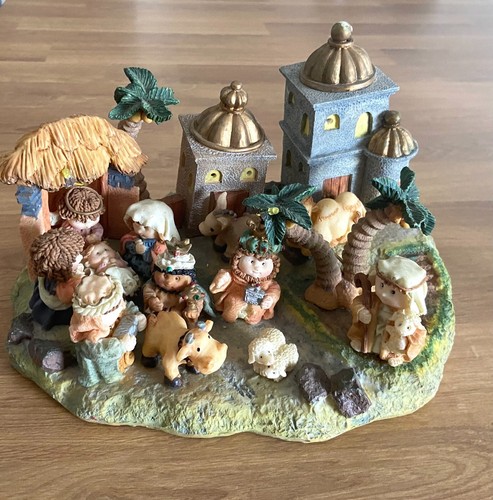 Crèche noël scene - crèche,