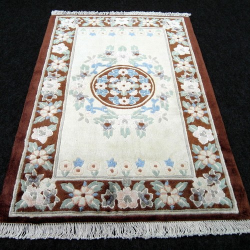 Tapis soie chine 63 cm - tapis,