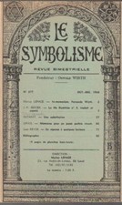 REVUE LE SYMBOLISME N°377