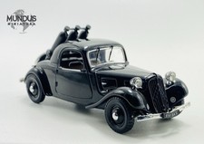 UNIVERSAL HOBBIES CITROEN TRACTION FAUX CABRIOLET 7CV GAZ 1937 1:43
