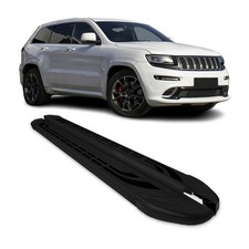 Marchepieds Latéraux pour Jeep Grand Cherokee 2011-2021 Aluminium Noir 2Pcs