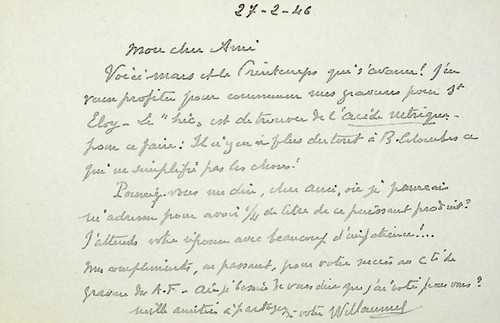 S louis willaume - l.a.s,