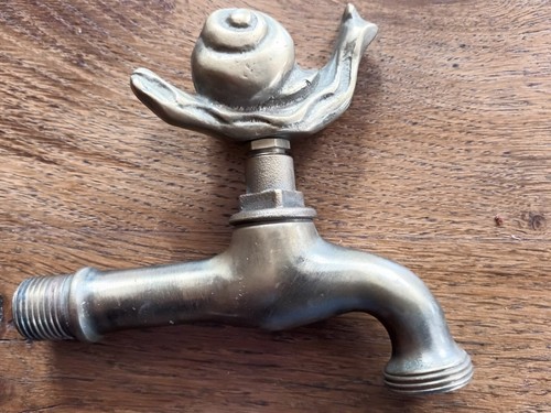 Robinet laiton escargot - en,