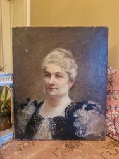 Portrait De Femme Ancien
