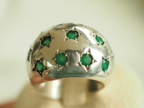 Bague dôme vintage argent - dÔme,