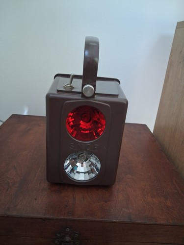 Lanterne lampe sncf - , vintage