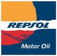 REPSOL  Motor Oil Sticker vinyle laminé